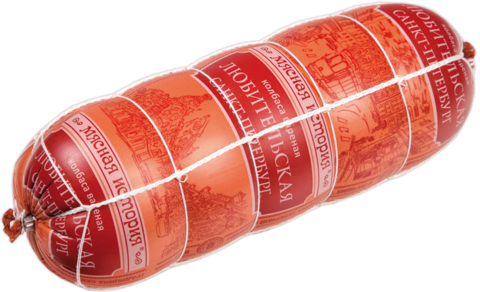 Колбаса Мясная история Любительская вареная 0.2-0.6кг