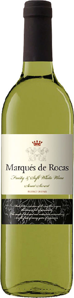 Отзывы о Вине Marques de Rocas белом полусладком 11% 0.75л Отзывы о Вине Marques de Rocas белом полусладком 11% 0.75л