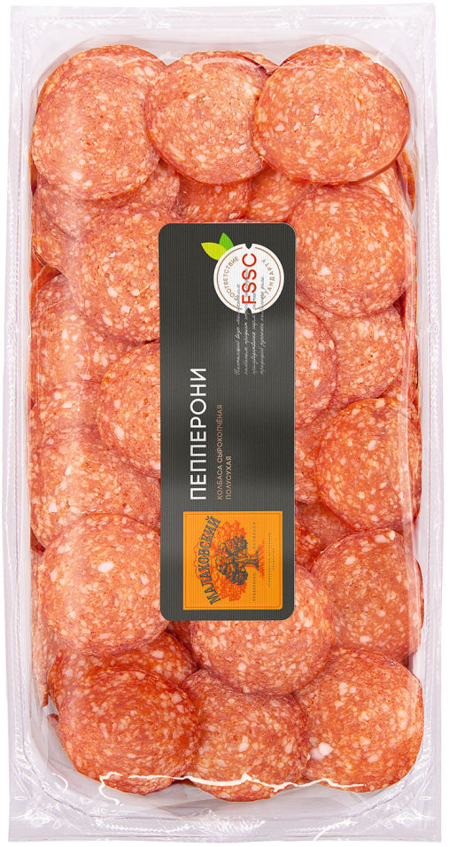 Колбаса Малаховский Пепперони сырокопченая 1кг