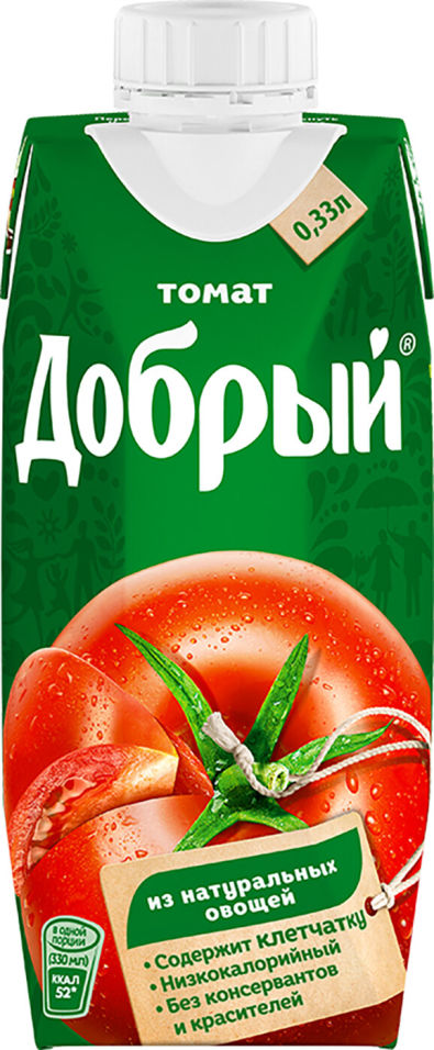 Сок Добрый Томатный 330мл Сок Добрый Томатный 330мл