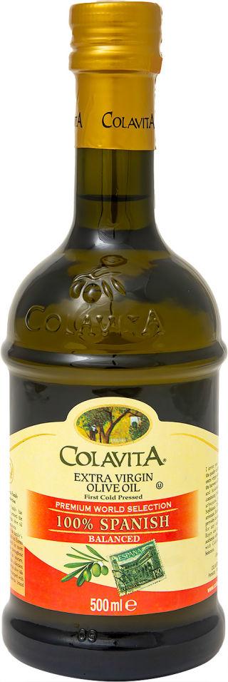 Масло оливковое Colavita 100% Spanish 500мл