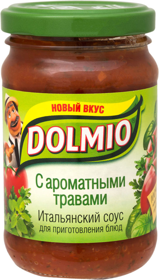 Соус Dolmio Итальянский томатный с ароматными травами 210г