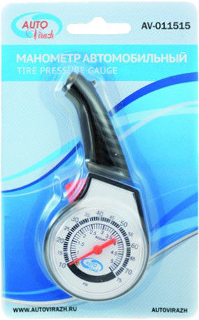 Манометр Autovirazh шинный 135₽