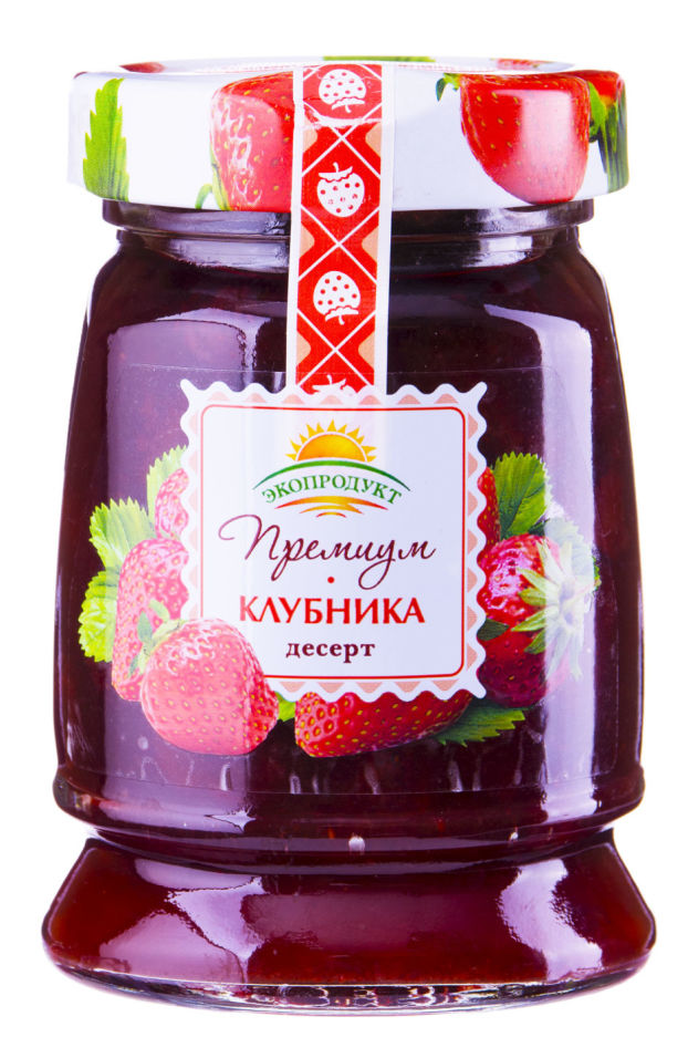 Десерт Экопродукт Премиум Клубника 330г