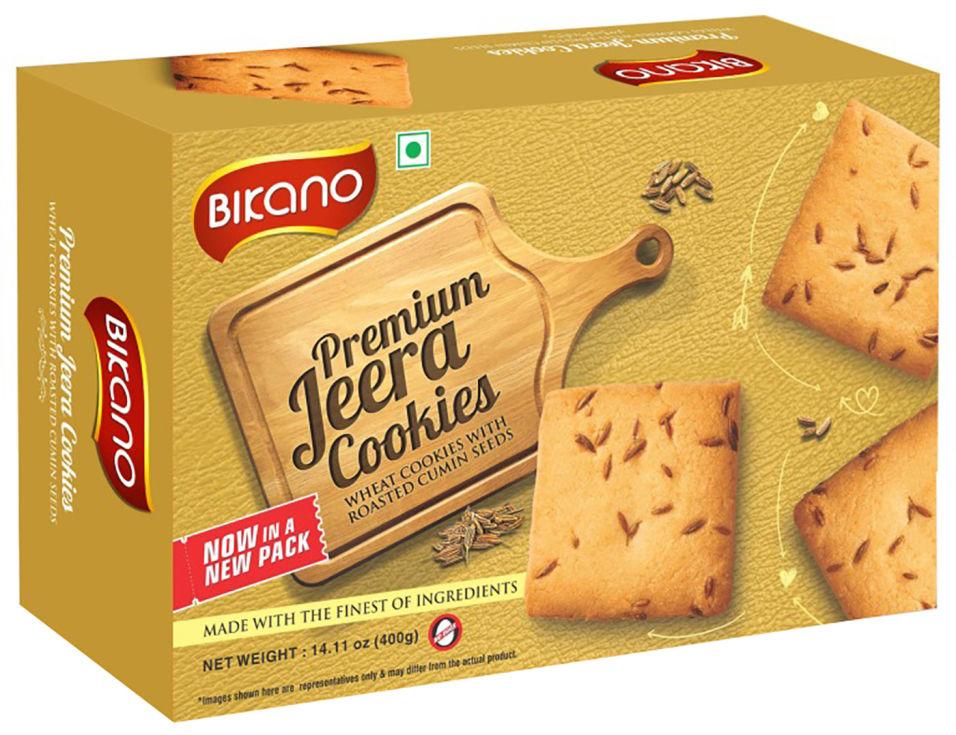 Печенье Bikano Jeera с кумином 400г