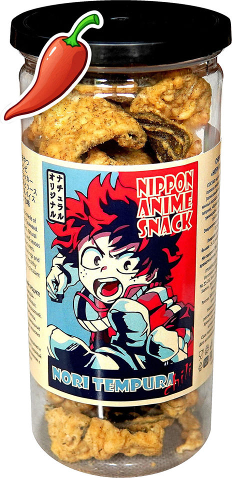 Снеки Tako Samurai Нори темпура с чили 48г