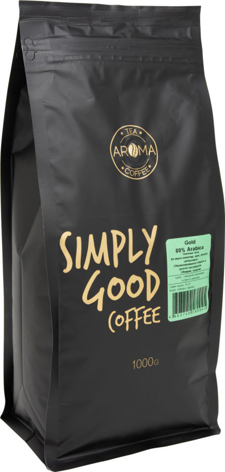 Кофе в зернах Aroma Gold 1кг