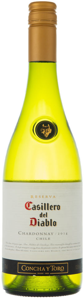 Отзывы о Вине Casillero del Diablo Chardonnay Reserva белом полусухом 13.5% 0.75л Отзывы о Вине Casillero del Diablo Chardonnay Reserva белом полусухом 13.5% 0.75л
