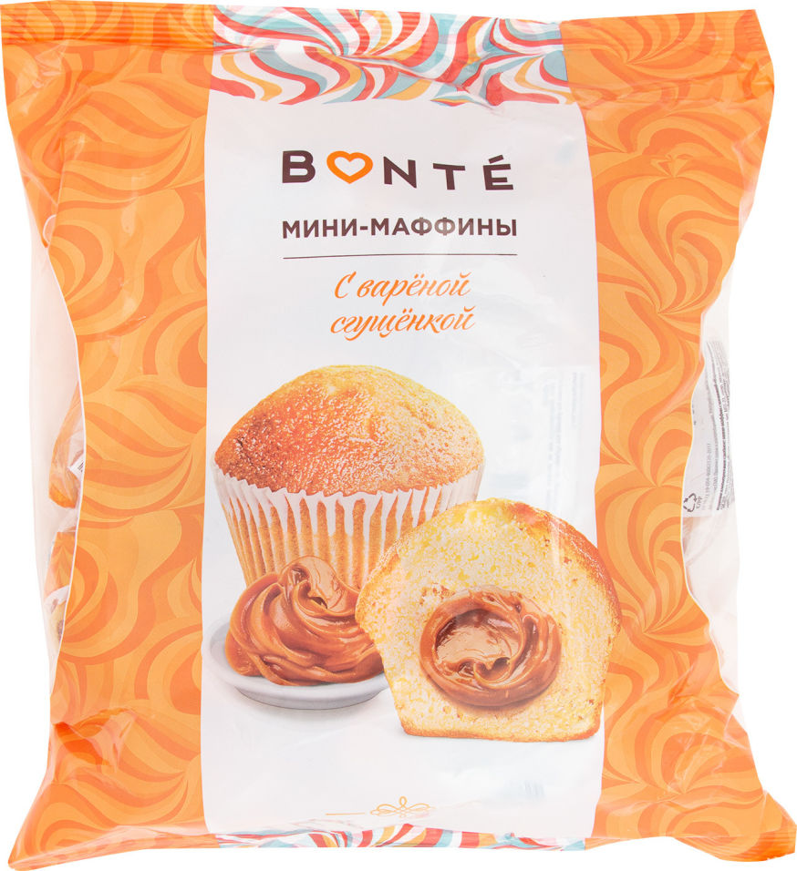 Мини-маффины Bonte Вареная сгущенка 432.9г