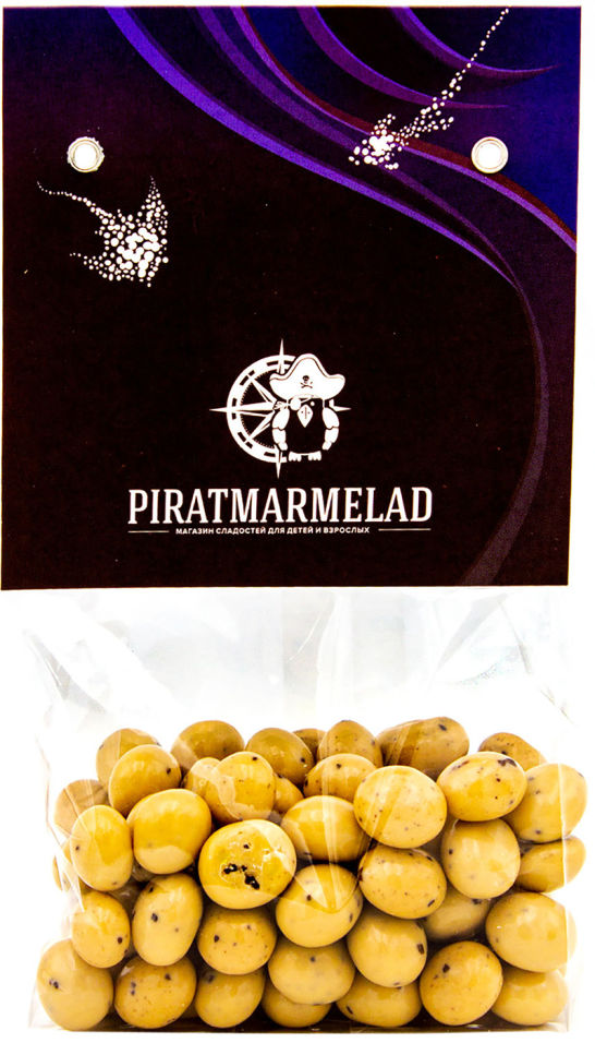 Драже Pirat Marmelad Кофе в белом шоколаде 200г