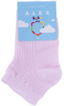 Носки для младенцев Alex Textile BF-5507 бесшовные розовые 0-6мес
