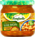 Фасоль Bonduelle белая в пряном карри 360г Фасоль Bonduelle белая в пряном карри 360г