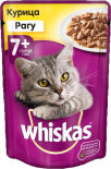 Корм для кошек Whiskas Рагу с курицей 85г Корм для кошек Whiskas Рагу с курицей 85г