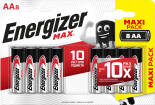 Батарейки Energizer Max + Power Seal AA 8шт