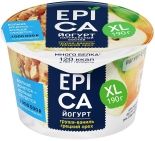 Йогурт Epica с грушей ванилью и грецким орехом 5.3% 190г Йогурт Epica с грушей ванилью и грецким орехом 5.3% 190г