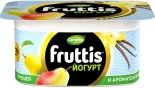 Йогурт Fruttis с малиной и с грушей-ванилью 3% 110г Йогурт Fruttis с малиной и с грушей-ванилью 3% 110г