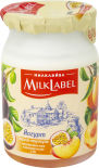 Йогурт MilkLabel Персик-маракуйя 2.5% 130г Йогурт MilkLabel Персик-маракуйя 2.5% 130г