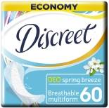 Прокладки Discreet Deo Spring Breeze Multiform ежедневные 60шт Прокладки Discreet Deo Spring Breeze Multiform ежедневные 60шт