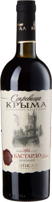 Вино Сокровища Крыма Бастардо каберне красное полусладкое 12% 750мл