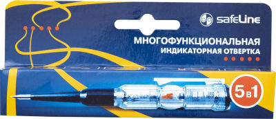 Отвертка SafeLine индикаторная многофункциональная