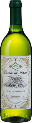 Вино Comte De Sirac Vin Blanc Moelleux белое полусладкое 10.5% 0.75л