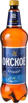 Пиво Окское Бочковое светлое 4.7% 1.3л