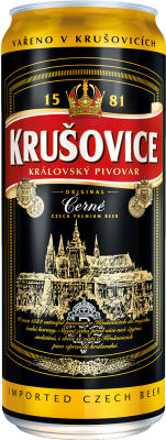 Пиво Krusovice Cerne 3.8% 0.5л