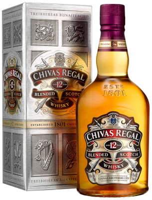 Виски Chivas Regal 12 y.o. 40% 0.7л в п/у