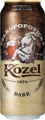 Пиво Velkopopovicky Kozel Dark 3.8% 0.5л