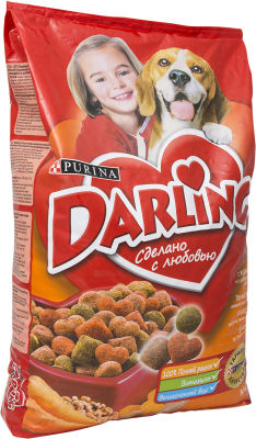 Сухой корм для собак Darling с курицей и овощами 10кг