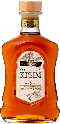 Коньяк Остров Крым 5 лет 40% 0.5л