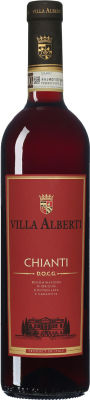 Вино Villa Alberti Chianti DOCG красное сухое 12.5% 0.75л
